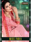 Sangam Miss India Latest Casual Wear Designer  Printed Georgette Saree Collection